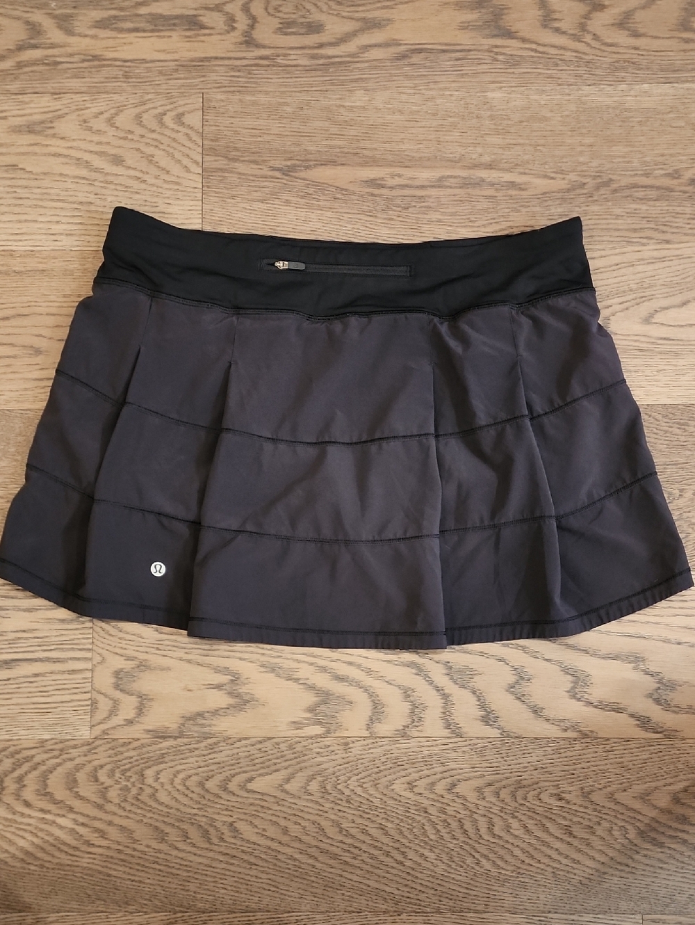 lululemon athletica Black Pleated Athletic Skirt